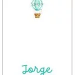 MODELO 13 - GLOBO TURQUESA