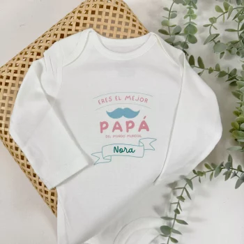 body personalizado dia del padre bebe