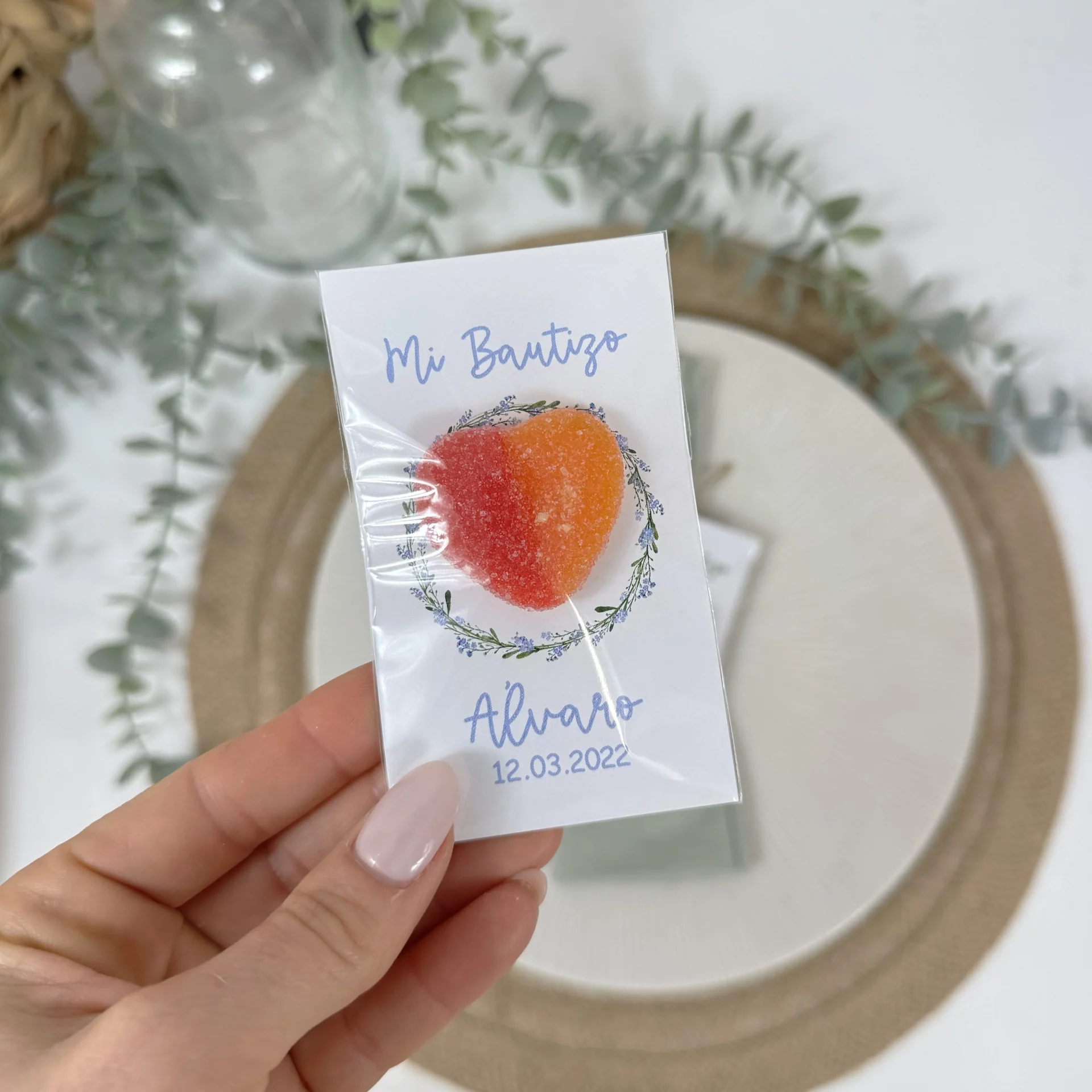 TARJETA AGRADECIMIENTO BAUTIZO