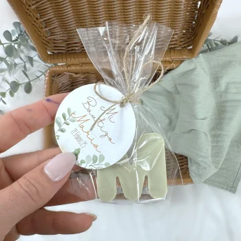 jabon inicial bautizo personalizado