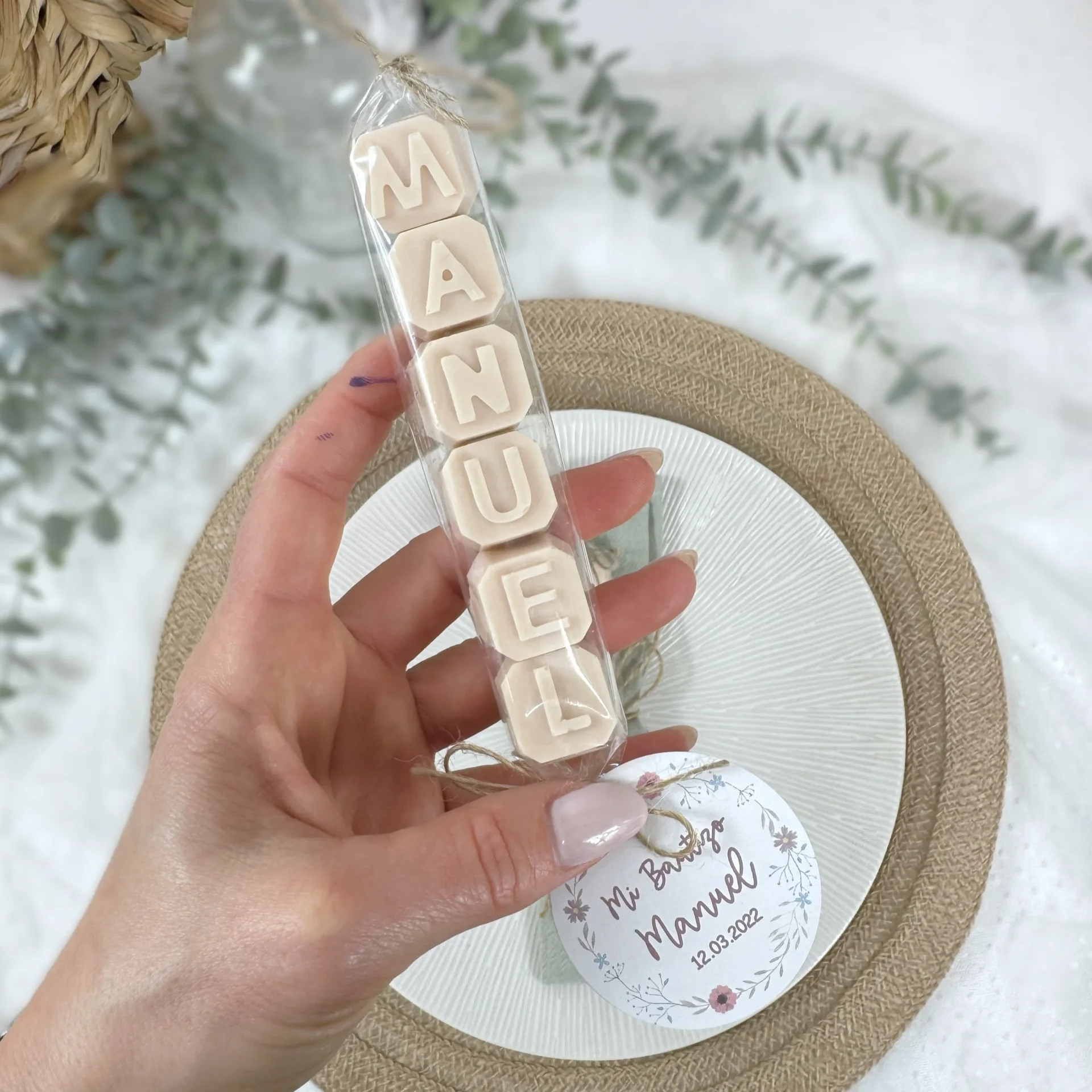 jabones personalizados bautizo