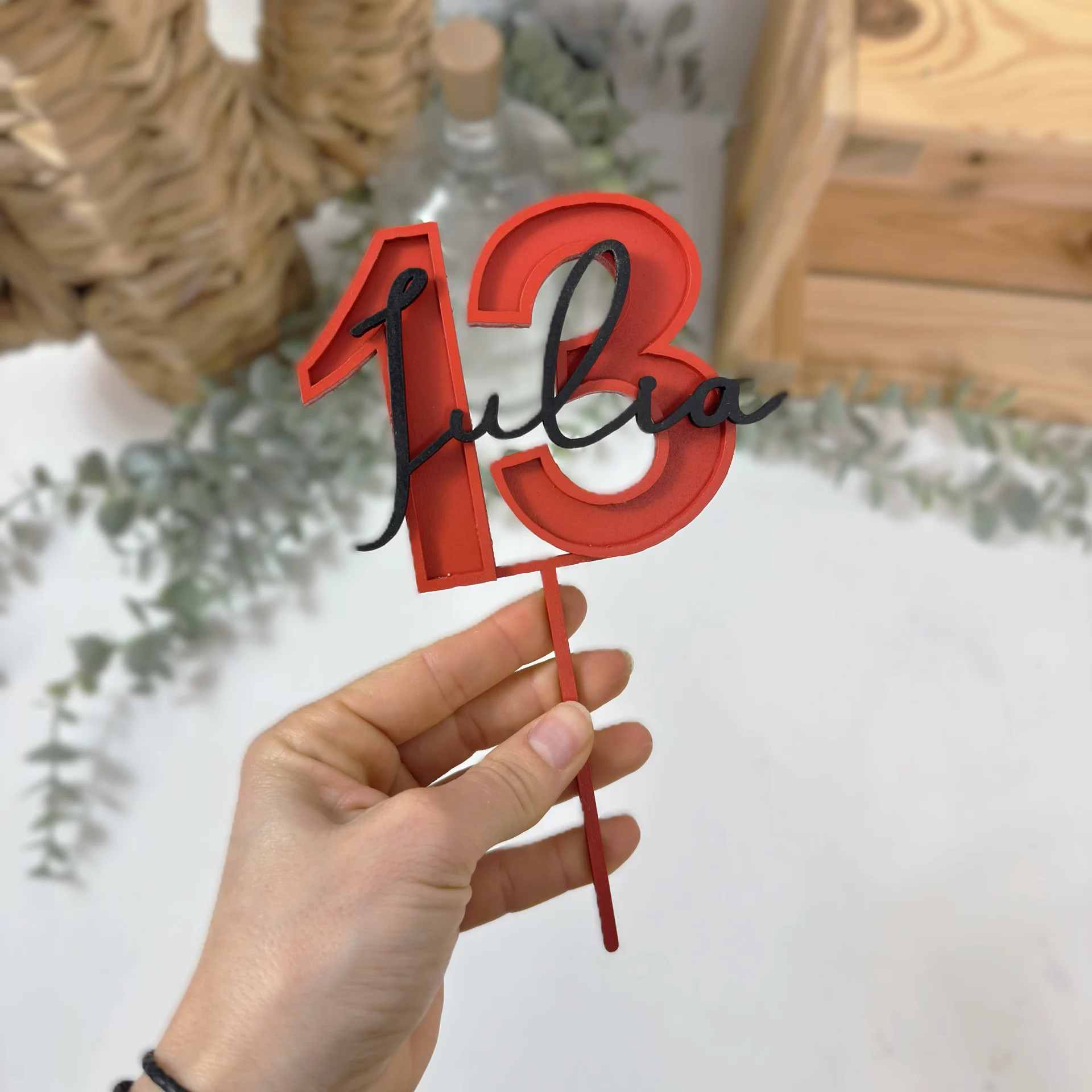 topper tarta cumpleaños personalizado