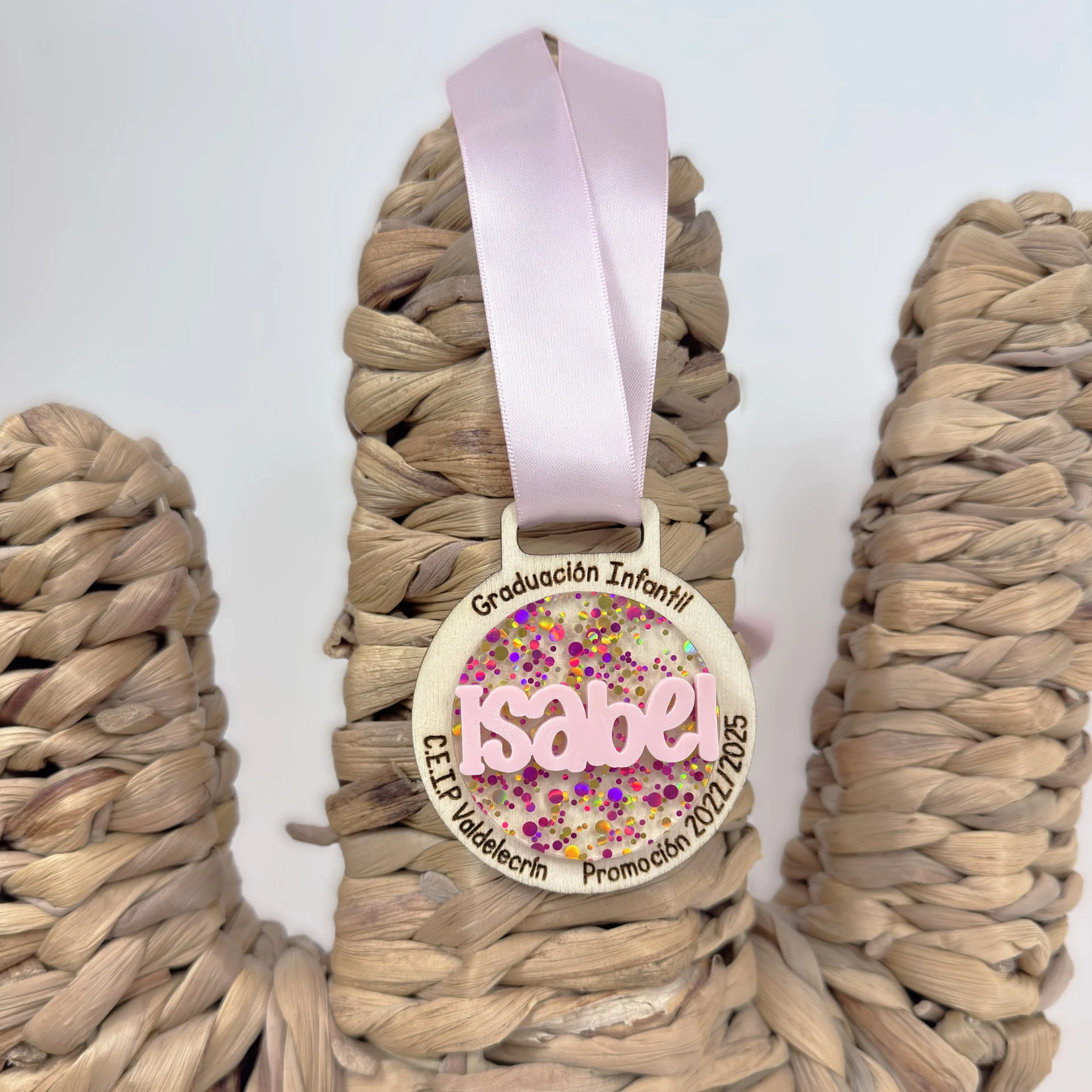 medallas fin de curso originales niños personalizadas