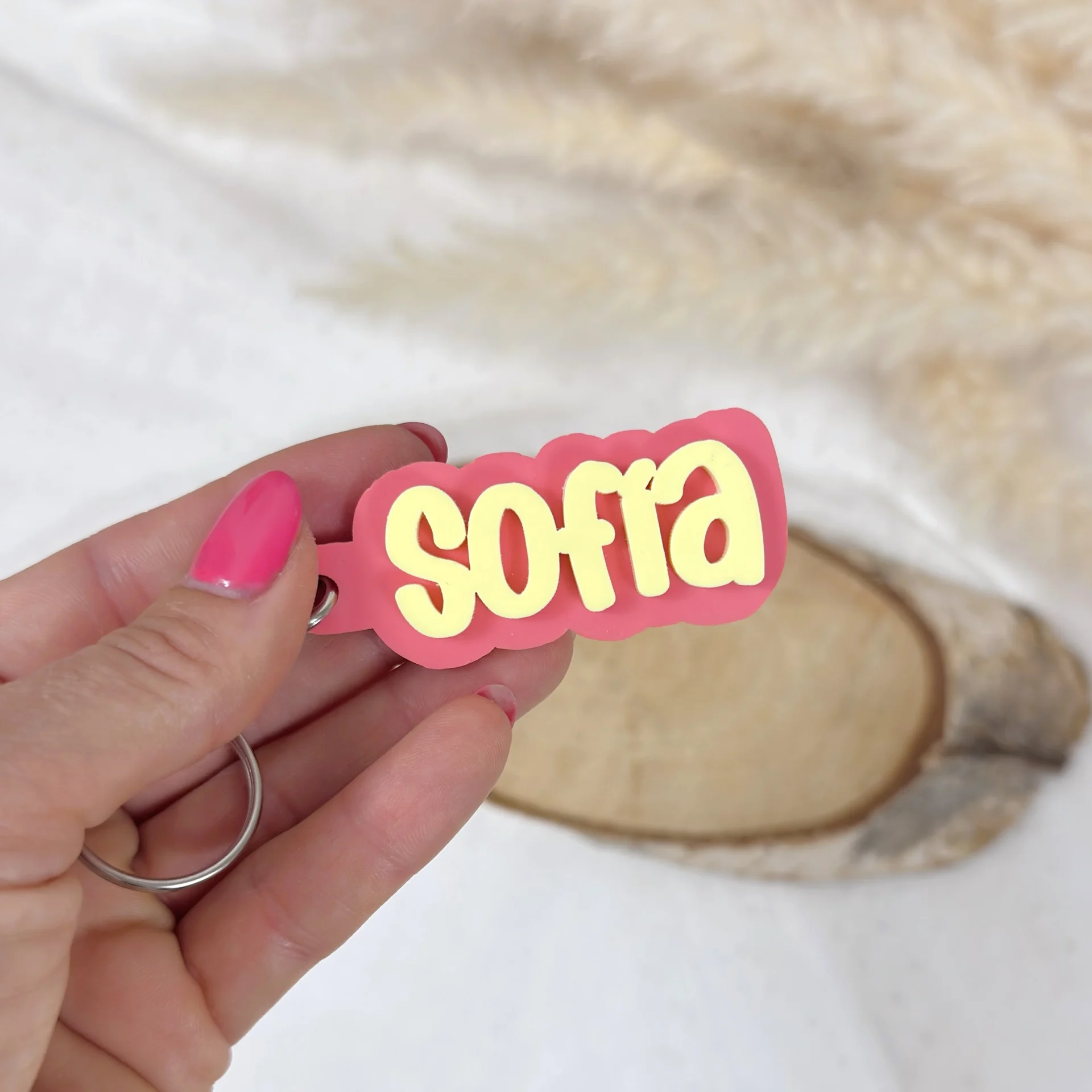 LLAVERO PERSONALIZADO PARA BAUTIZO