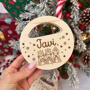 Pandereta de Navidad personalizada