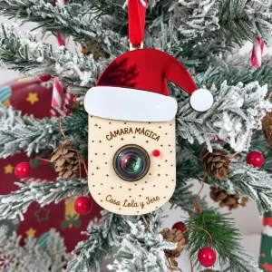 Cámara Mágica del Elfo personalizada colgada en el árbol
