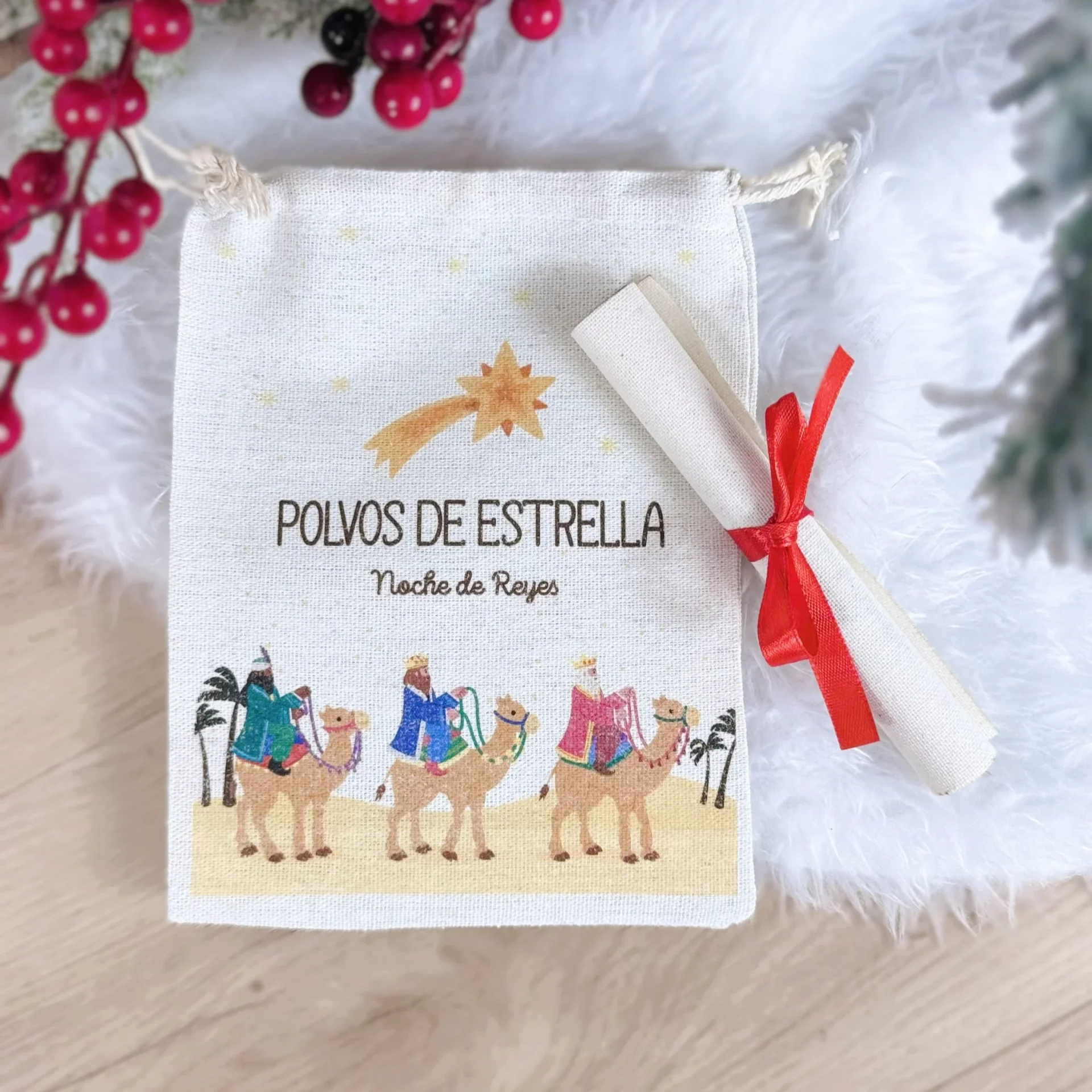 Polvos de Estrella Reyes Magos para la Noche de Reyes